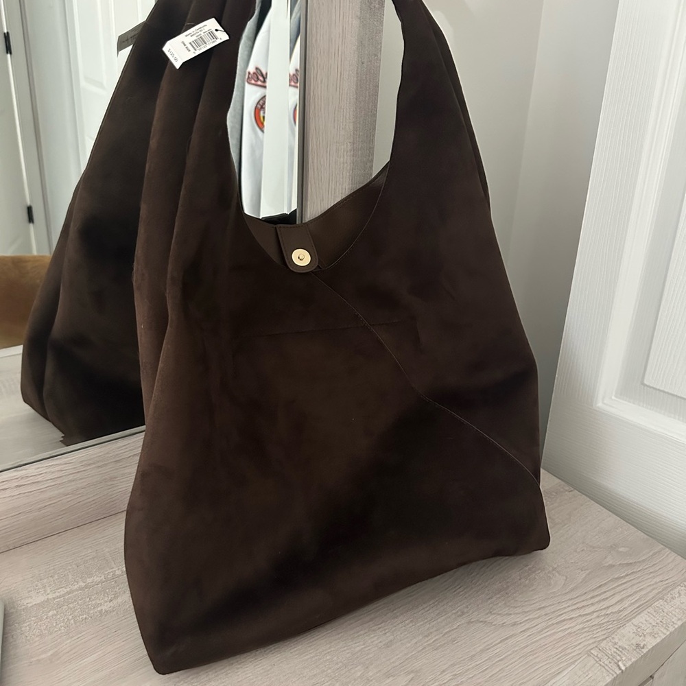 Banana Republic Suede Hobo Bag
